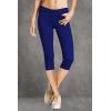 imageHybrid ampamp Company Womens Ultra Stretch Mid Rise Skinny Capri Pants with PocketsCapriroyal