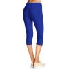 imageHybrid ampamp Company Womens Ultra Stretch Mid Rise Skinny Capri Pants with PocketsCapriroyal
