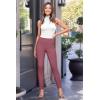 imageHybrid ampamp Company Super Comfy Stretch with Full Elastic Waist Pull On Millennium Twill PantMauve