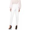 imageHybrid ampamp Company Women Stretch Skinny Dress Pants Nylon Ponte Pull On Office Leggings Trousers1073twhite