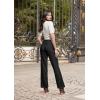 imageHybrid ampamp Company Womens Super Comfy Millennium Wide Leg PantsHeather Charcoal