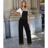 imageHybrid ampamp Company Womens Super Comfy Stretch Denim jumpsuit Pants OverallsPvj6108black