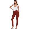 imageHybrid ampamp Company Women Stretch Skinny Dress Pants Nylon Ponte Pull On Office Leggings Trousers1073trust