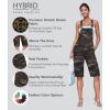 imageHybrid ampamp Company Womens Leisure Adjustable Straps Stretch Bermuda Short Denim jumpsuits OverallsCamouflage