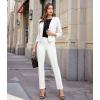 imageHybrid ampamp Company Womens Business Millennium Slim Bootcut PantsBootcutwhite