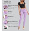 imageHybrid ampamp Company Womens Hyper Ultra Stretch Comfy Skinny Leg Work Casual PantsLilacnew