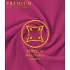 imageHybrid ampamp Company Womens Pencil Skirt Premium Nylon Ponte Stretch Office Made in The USA Below KneeFuchsia