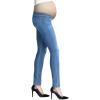imageHybrid ampamp Company Ultimate Comfort Womens Maternity Slim Fit Stretch JeansLight Blue1