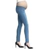 imageHybrid ampamp Company Ultimate Comfort Womens Maternity Slim Fit Stretch JeansLight Wash1