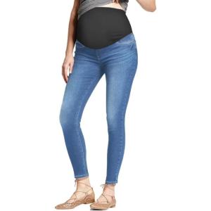 imageHybrid ampamp Company Ultimate Comfort Womens Maternity Slim Fit Stretch JeansPm5834amedium Was