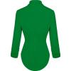 imageHybrid ampamp Company Womens Casual Work High Low Blazer Jacket  JK455901073tkelly Green