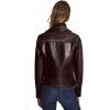 imageOlivia Miller Womens Faux Leather Zip Up Moto Biker JacketJk5208brown