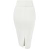 imageHybrid ampamp Company Womens TechnoScuba Stretchy Office Pencil Skirt Made in USA1139ivory