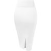 imageHybrid ampamp Company Womens TechnoScuba Stretchy Office Pencil Skirt Made in USA1139white