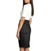 imageLexi Womens Stretch Pencil Skirts with Functional Pockets A Line ampamp Destructed Mini Denim SkirtsBlack