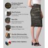 imageLexi Womens Stretch Pencil Skirts with Functional Pockets A Line ampamp Destructed Mini Denim SkirtsSks26147camo