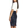 imageLexi Womens Stretch Pencil Skirts with Functional Pockets A Line ampamp Destructed Mini Denim SkirtsSks26147navyca