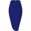 imageHybrid ampamp Company Womens TechnoScuba Stretchy Office Pencil Skirt Made in USARoyal