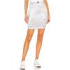 imageLexi Womens Stretch Pencil Skirts with Functional Pockets A Line ampamp Destructed Mini Denim SkirtsSks22895white
