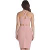 imageHybrid ampamp Company Womens Cross Bandage Fashion Hollow Out Sexy Sleeveless DressDrbd020blush