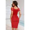 imageHybrid ampamp Company Womens Cross Bandage Fashion Hollow Out Sexy Sleeveless DressDrbd70831red