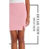 imageHybrid ampamp Company Womens Super Comfort Stretchy Basic Mini Pencil Skirt with Side SlitBlush
