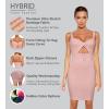 imageHybrid ampamp Company Womens Sleeveless Metal Bandage Dress Celebrity Party Bodycon DressDrbd095blush
