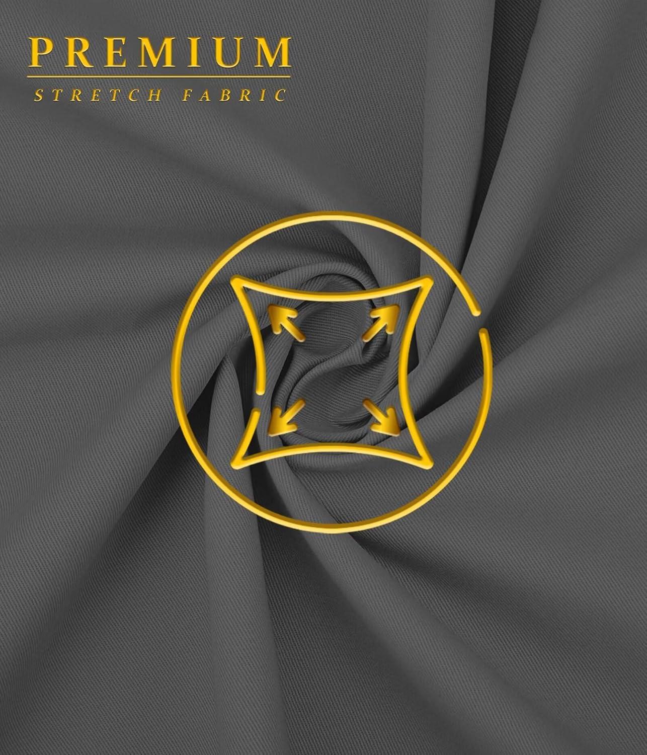 imageHybrid ampamp Company Womens Super Comfy 3 inch Inseam Butt Lifting Stretch TwillDenim ShortsGun Metal