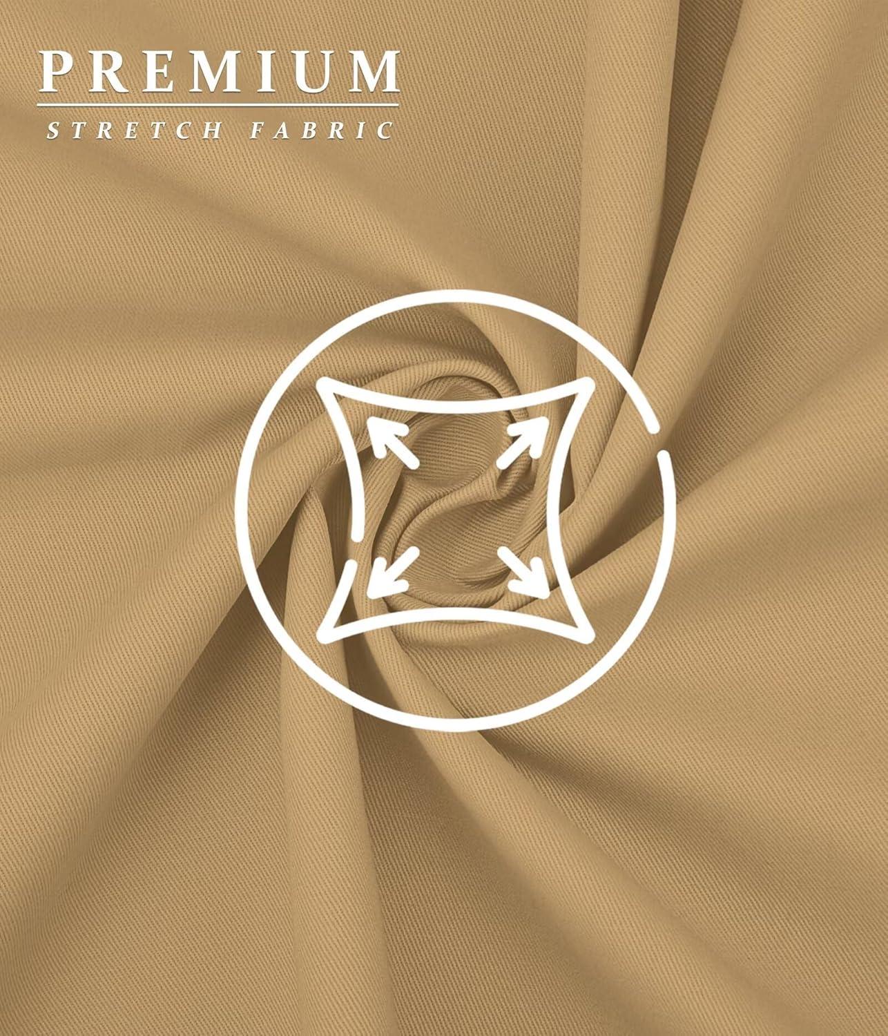 imageHybrid ampamp Company Womens Super Comfy 3 inch Inseam Butt Lifting Stretch TwillDenim ShortsShorttan