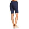 imageHybrid ampamp Company Womens Ultra Stretch Perfectly Shaping Mid Rise Skinny Bermuda Shorts with PocketsBermudanavy