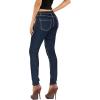 imageHybrid ampamp Company Women Ultimate Comfort Flattering Fit Stretch Skinny JeansBlueblack