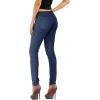 imageHybrid ampamp Company Women Ultimate Comfort Flattering Fit Stretch Skinny JeansMedium Blue