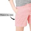 imageHybrid ampamp Company Womens Bermuda Walking Shorts Stretch 7 inch Inseam Super ComfyBlush