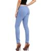 imageHybrid ampamp Company Womens Butt Lift Stretch Denim JeansPowder Blue