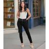 imageHybrid ampamp Company Womens Butt Lift V2 Super Comfy Stretch Denim Skinny JeansBlackp43633sk