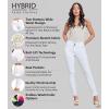 imageHybrid ampamp Company Womens Butt Lift V2 Super Comfy Stretch Denim Skinny JeansWhite