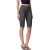 imageHybrid ampamp Company Womens Super Comfy Stretch Pull On Millennium Twill Capri ShortsBermudacharcoal