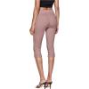 imageHybrid ampamp Company Womens Super Comfy Stretch Pull On Millennium Twill Capri ShortsCaprirose