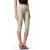 imageHybrid ampamp Company Womens Super Comfy Stretch Pull On Millennium Twill Capri ShortsCapristone