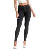 imageHybrid ampamp Company Women Ultimate Comfort Flattering Fit Stretch Skinny JeansBlack