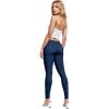 imageHybrid ampamp Company Womens Super Stretch Comfy Denim Skinny JeansIndigo