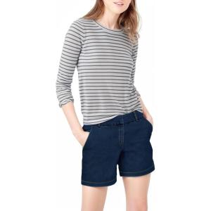 imageHybrid ampamp Company Womens Bermuda Walking Shorts Stretch 7 inch Inseam Super ComfyDenimindigo