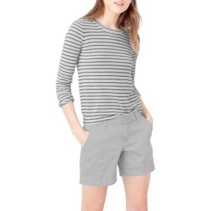 imageHybrid ampamp Company Womens Bermuda Walking Shorts Stretch 7 inch Inseam Super ComfyTwilllight Grey