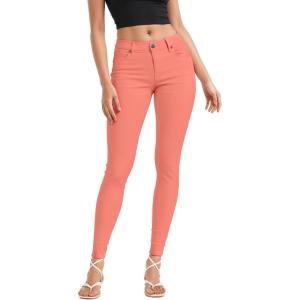 imageHybrid ampamp Company Womens Butt Lift Stretch Denim JeansCoral