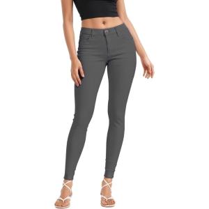 imageHybrid ampamp Company Womens Butt Lift Stretch Denim JeansGunmetal