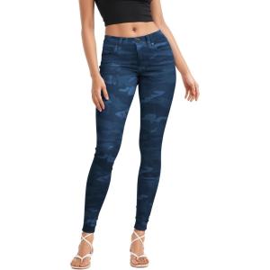 imageHybrid ampamp Company Womens Butt Lift Stretch Denim JeansNavy Camou