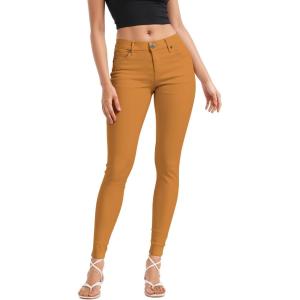 imageHybrid ampamp Company Womens Butt Lift Stretch Denim JeansP37360bronze