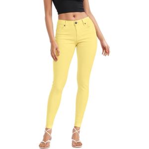 imageHybrid ampamp Company Womens Butt Lift Stretch Denim JeansYellow
