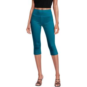 imageHybrid ampamp Company Womens Super Comfy Stretch Pull On Millennium Twill Capri ShortsCaprijade