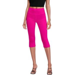 imageHybrid ampamp Company Womens Super Comfy Stretch Pull On Millennium Twill Capri ShortsCaprineopnk